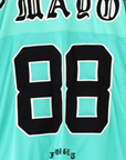 MAYO MESSAGE EMBROIDERY GAME SHORT SLEEVE SHIRT
