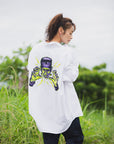 THUNDER FRANKEN EMBROIDERY LONG SLEEVED BUTTON-DOWN SHIRT
