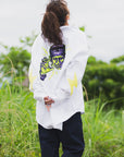THUNDER FRANKEN EMBROIDERY LONG SLEEVED BUTTON-DOWN SHIRT