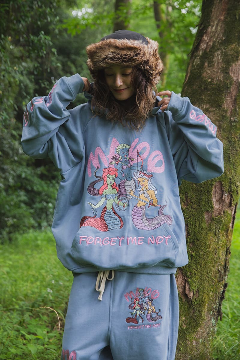 MAYO MEDUSA EMBROIDERY HOODIE