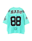 MAYO MESSAGE EMBROIDERY GAME SHORT SLEEVE SHIRT