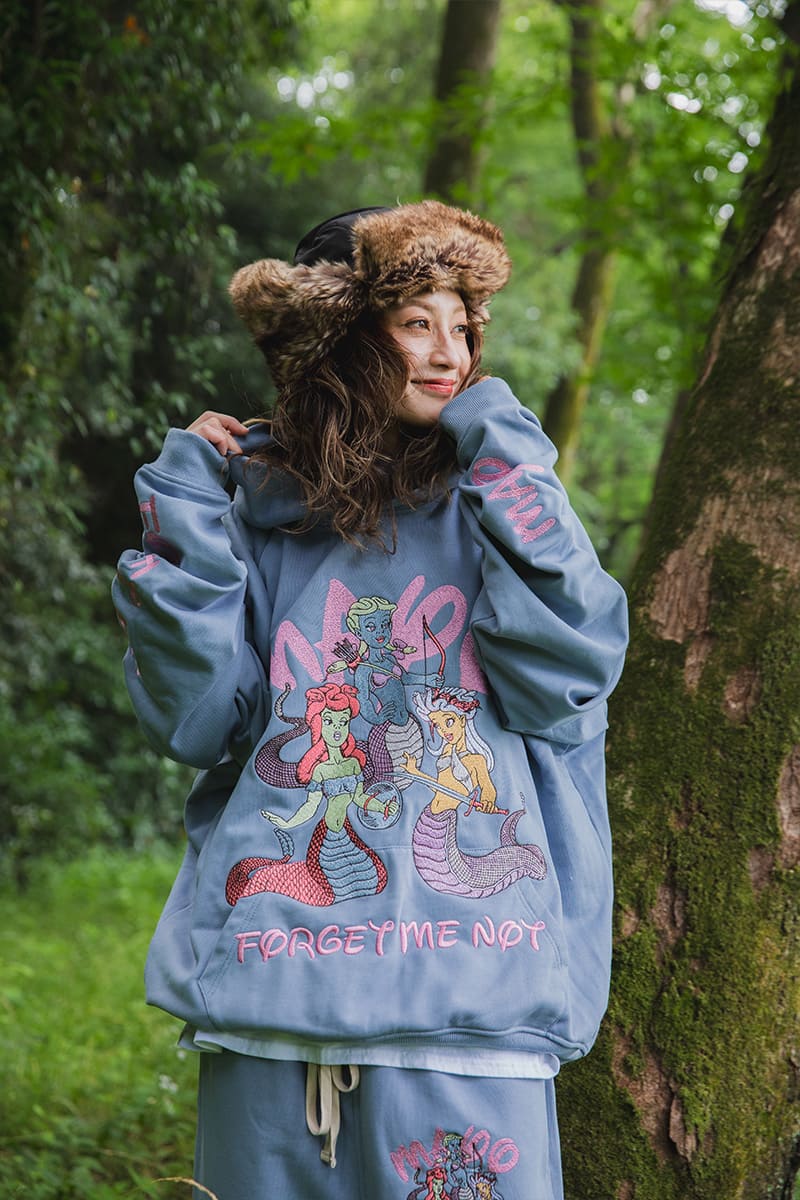 MAYO MEDUSA EMBROIDERY HOODIE