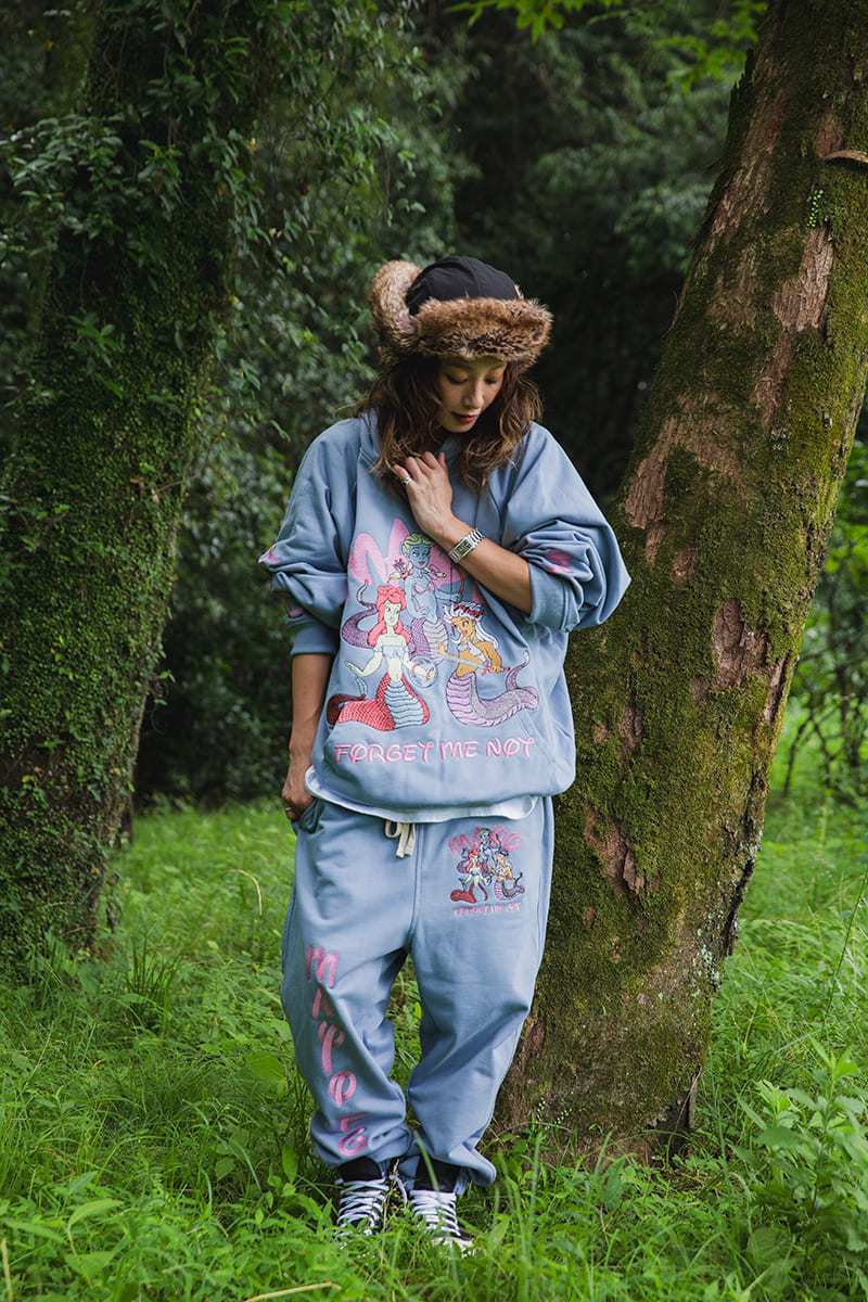 MAYO MEDUSA EMBROIDERY HOODIE