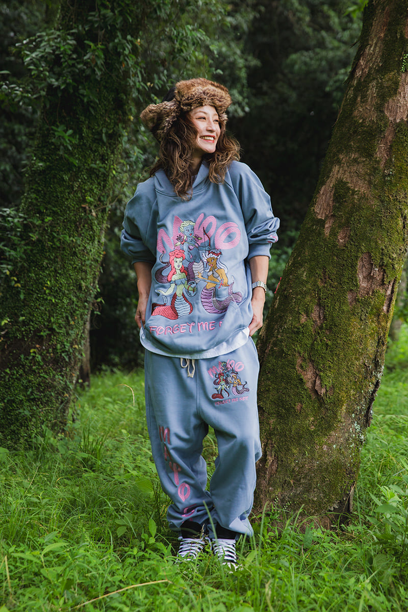 MAYO MEDUSA EMBROIDERY HOODIE