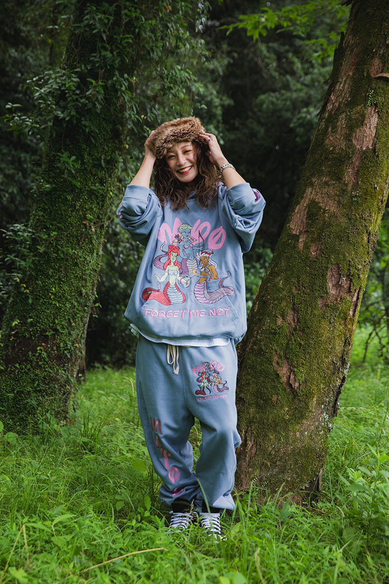 MAYO MEDUSA EMBROIDERY HOODIE