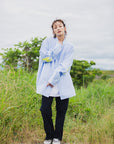 THUNDER FRANKEN EMBROIDERY LONG SLEEVED BUTTON-DOWN SHIRT