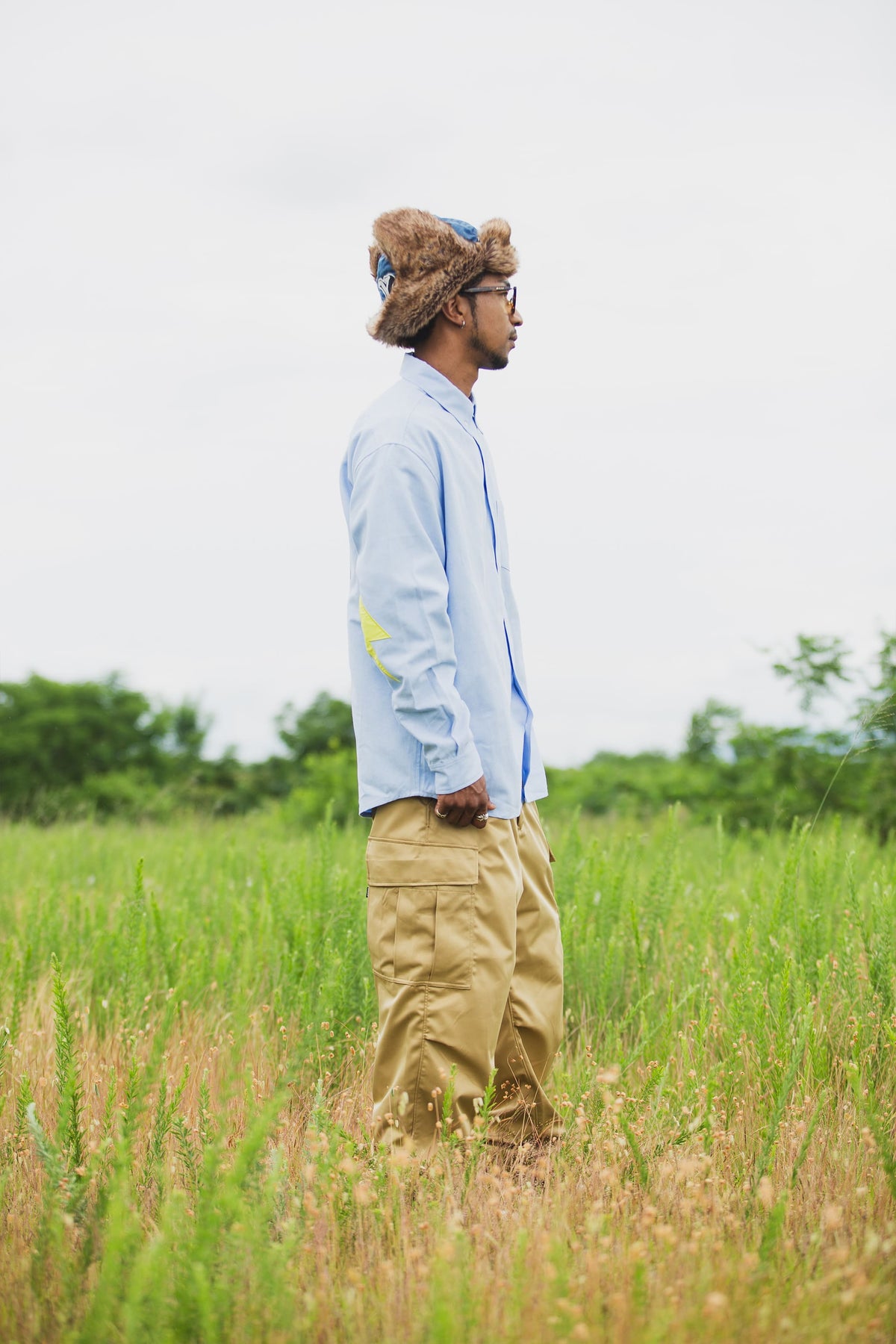 MAYO MILITARY NYLON CARGO PANTS
