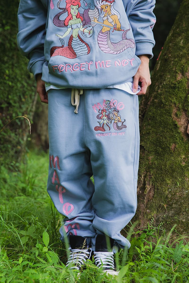 MAYO MEDUSA EMBROIDERY SWEAT PANTS
