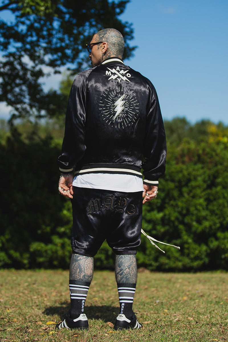 EAGLE THUNDER EMBROIDERY REVERSIBLE SOUVENIR JACKET – MAYO