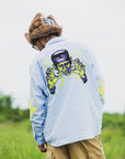 MAYO LOGO EMBROIDERY FADE NYLON BOA CAP