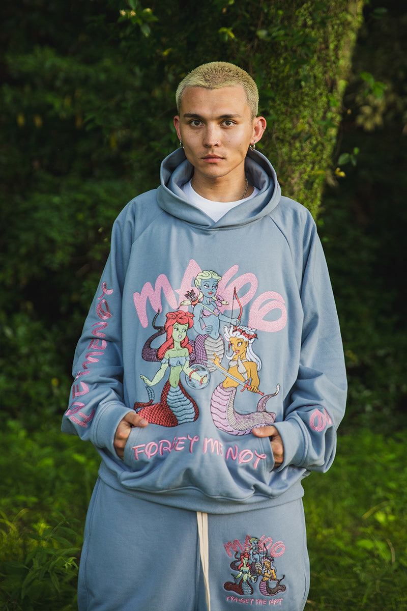 MAYO MEDUSA EMBROIDERY HOODIE