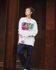 A SKELETON IN THE CLOSET EMBROIDERY LONG SLEEVE TEE