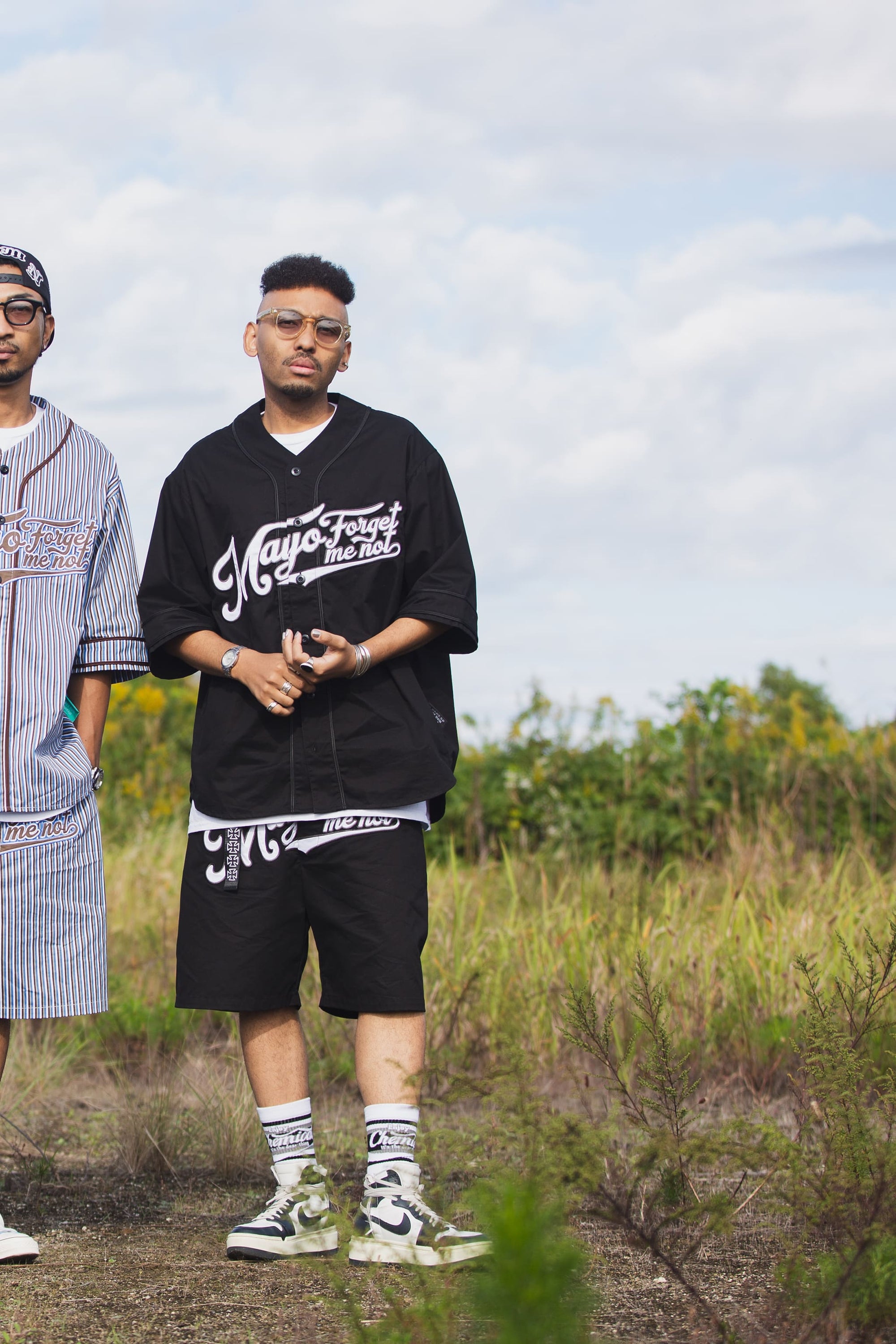 MAYO FGMN EMBROIDERY BASE BALL SHIRTS