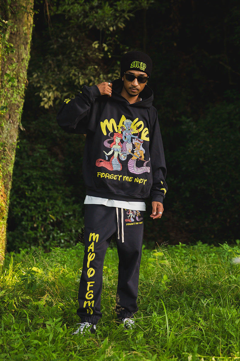 MAYO MEDUSA EMBROIDERY SWEAT PANTS