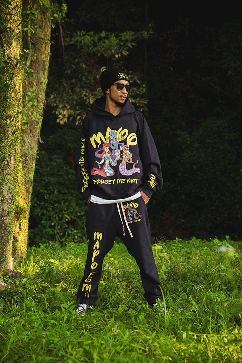 MAYO MEDUSA EMBROIDERY SWEAT PANTS