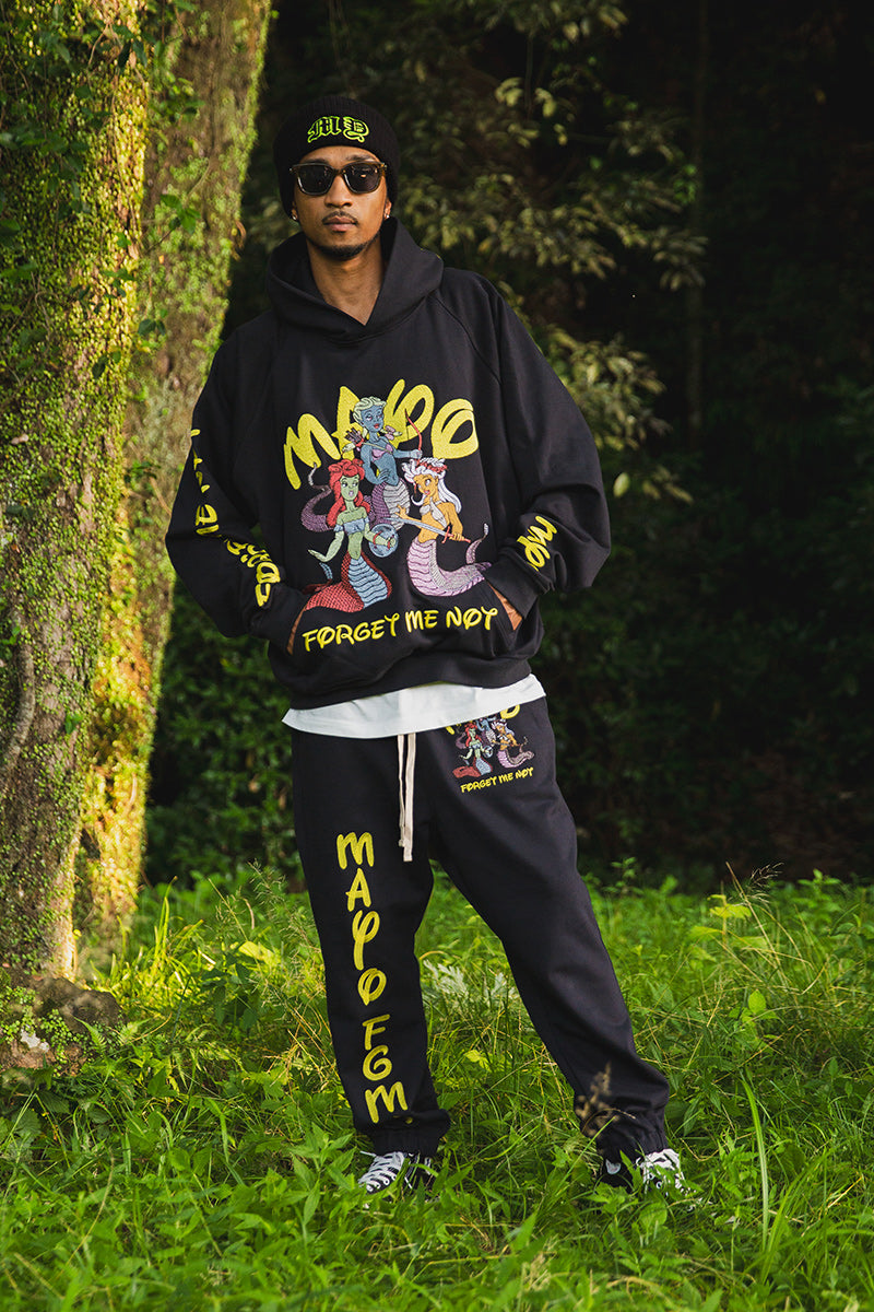 MAYO MEDUSA EMBROIDERY SWEAT PANTS