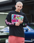 A SKELETON IN THE CLOSET EMBROIDERY LONG SLEEVE TEE