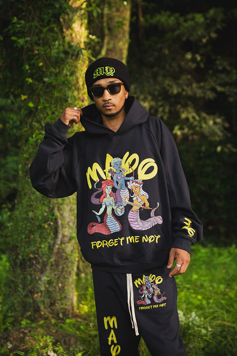MAYO MEDUSA EMBROIDERY HOODIE