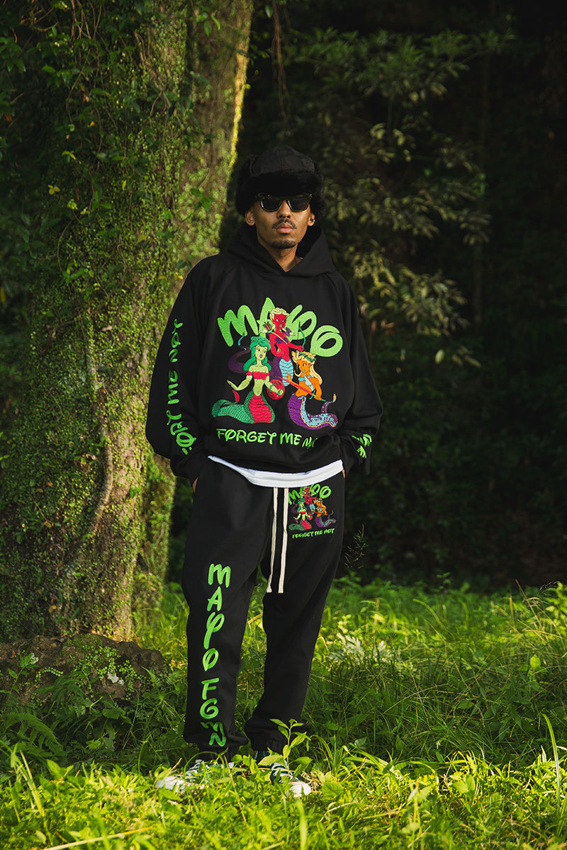 MAYO MEDUSA EMBROIDERY HOODIE