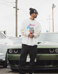 BELIEVE REINCARNATION EMBROIDERY LONG SLEEVE TEE