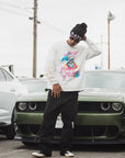BELIEVE REINCARNATION EMBROIDERY LONG SLEEVE TEE