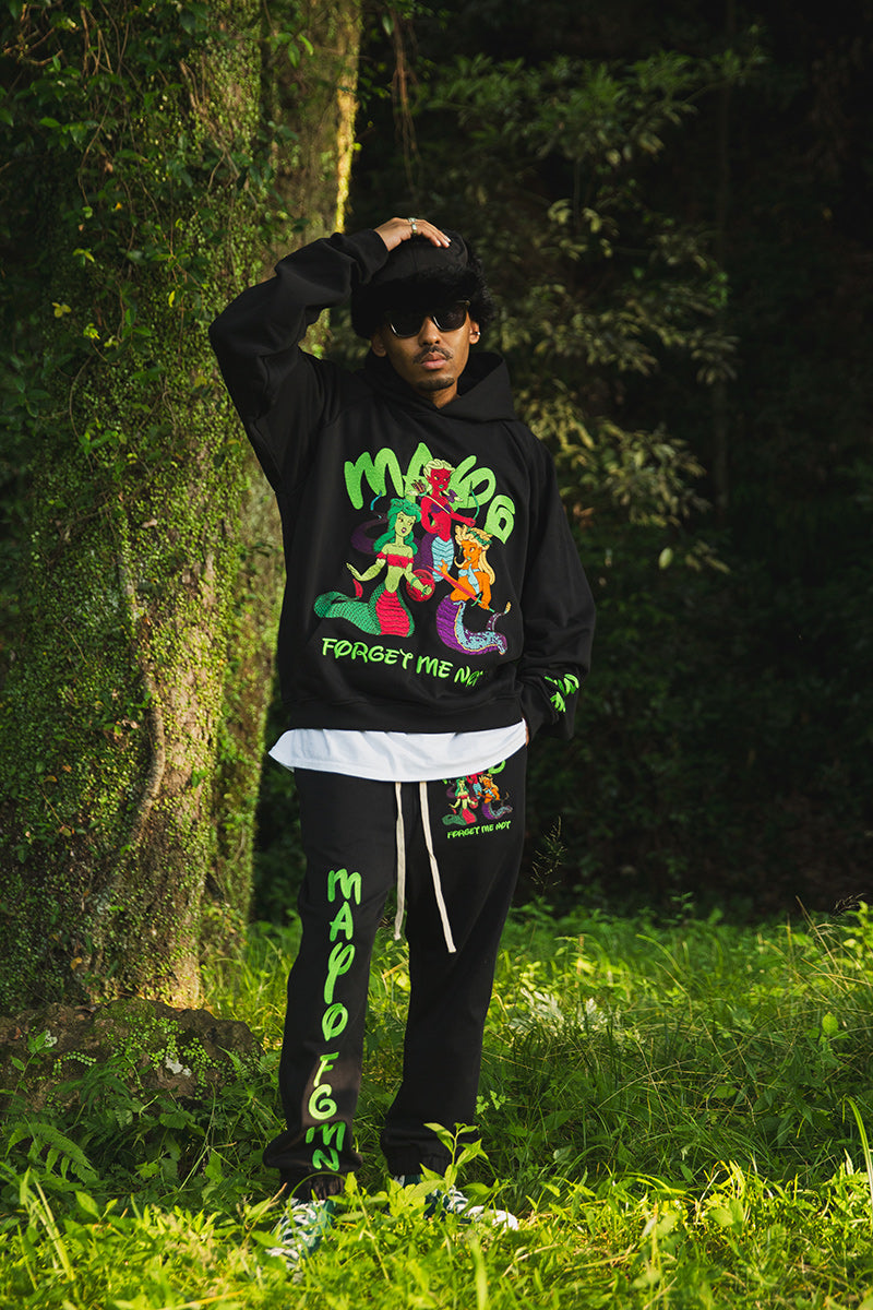 MAYO MEDUSA EMBROIDERY HOODIE