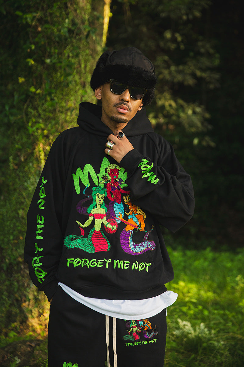 MAYO MEDUSA EMBROIDERY HOODIE