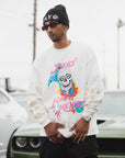 BELIEVE REINCARNATION EMBROIDERY LONG SLEEVE TEE