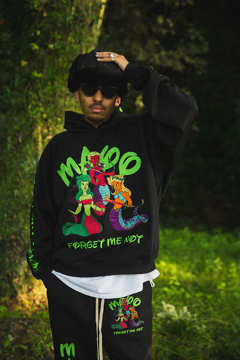 MAYO MEDUSA EMBROIDERY HOODIE