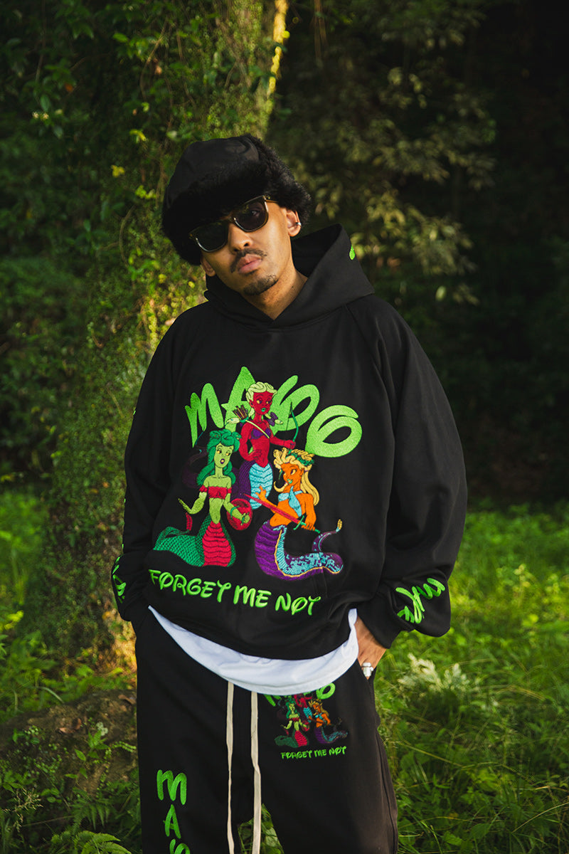 MAYO MEDUSA EMBROIDERY HOODIE