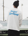 BELIEVE REINCARNATION EMBROIDERY LONG SLEEVE TEE