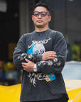 BELIEVE REINCARNATION EMBROIDERY LONG SLEEVE TEE