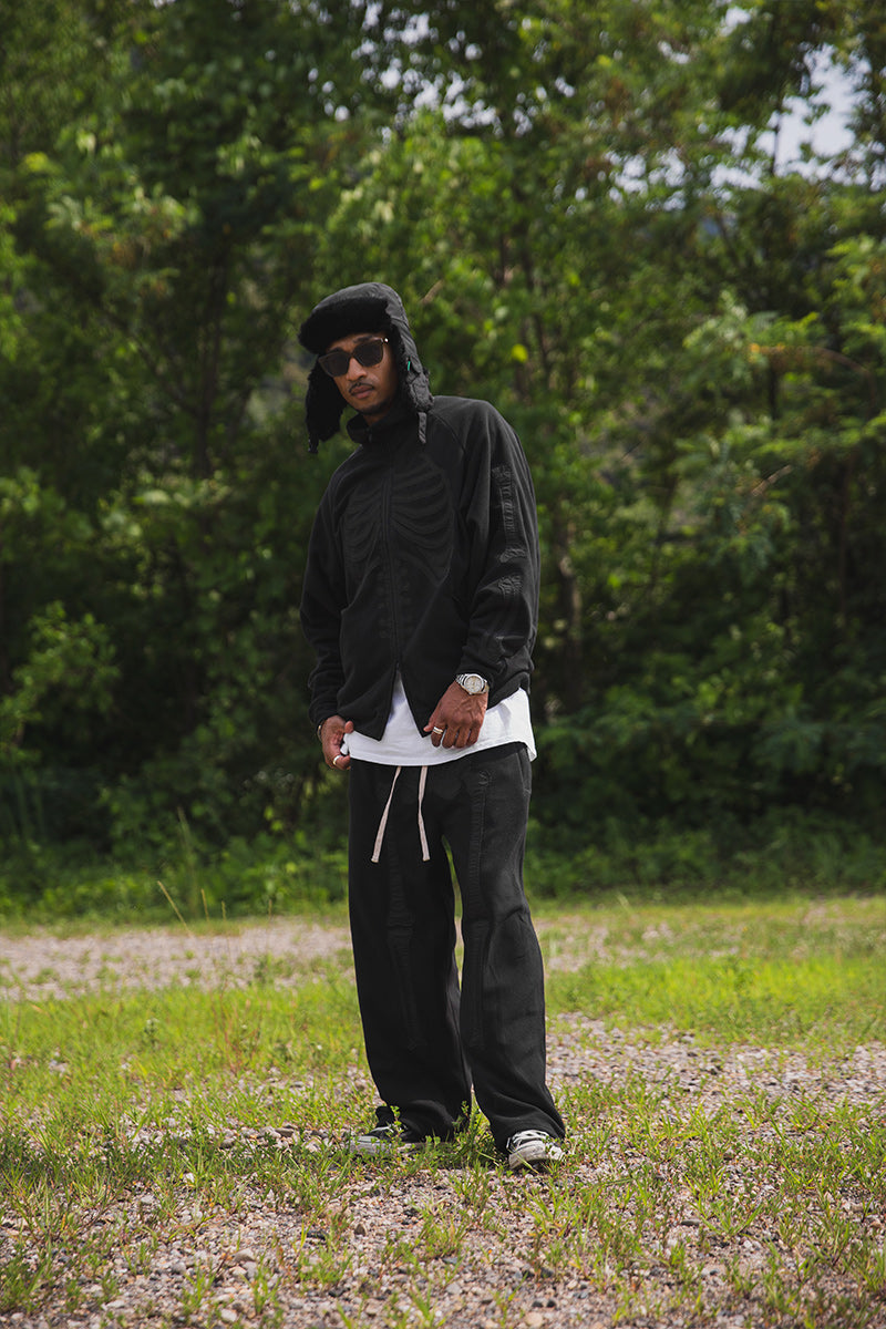 BORN EMBROIDERY FLEECE  PANTS