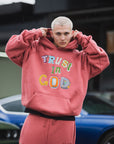 TRUST IN GOD EMBROIDERY HOODIE