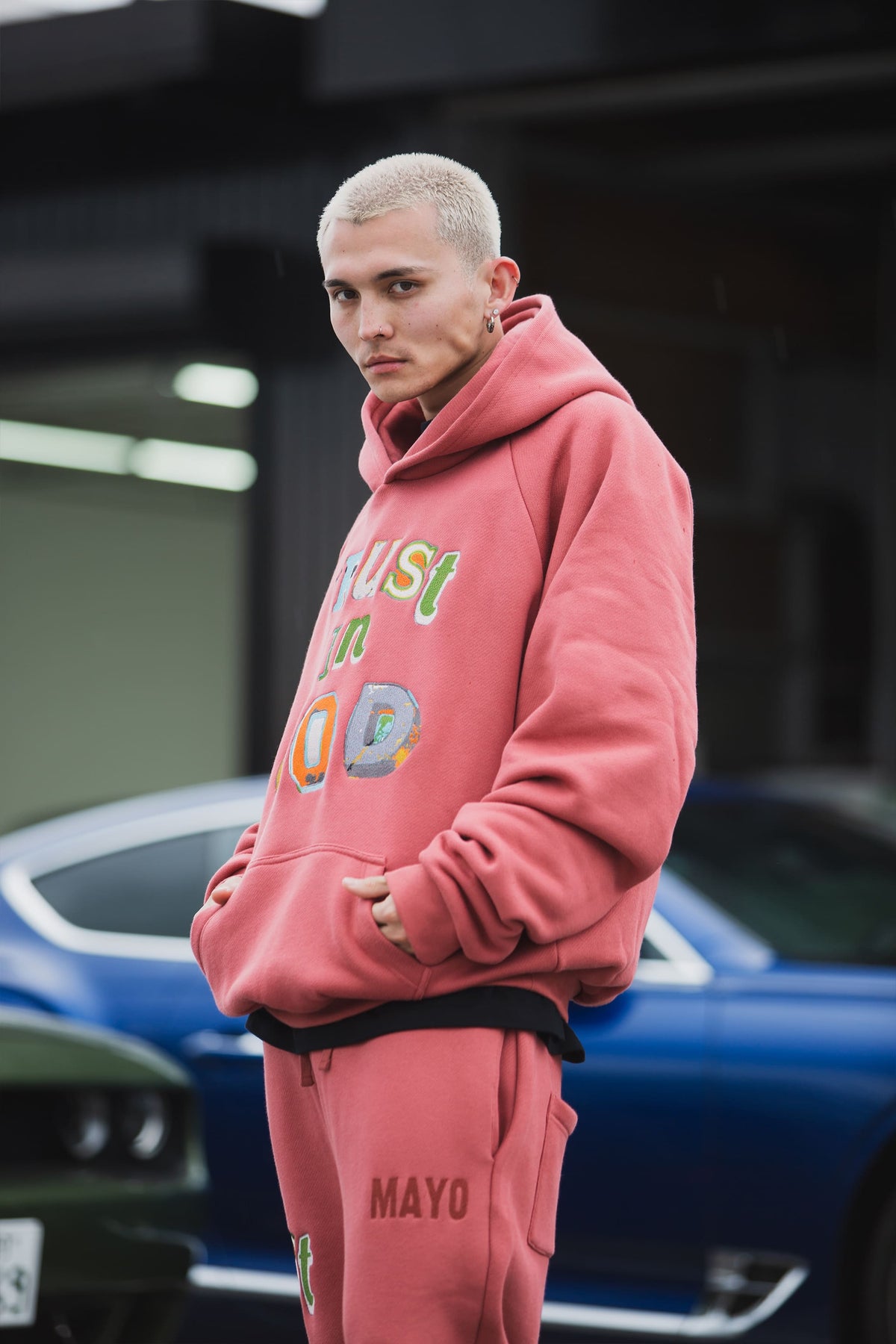 TRUST IN GOD EMBROIDERY HOODIE
