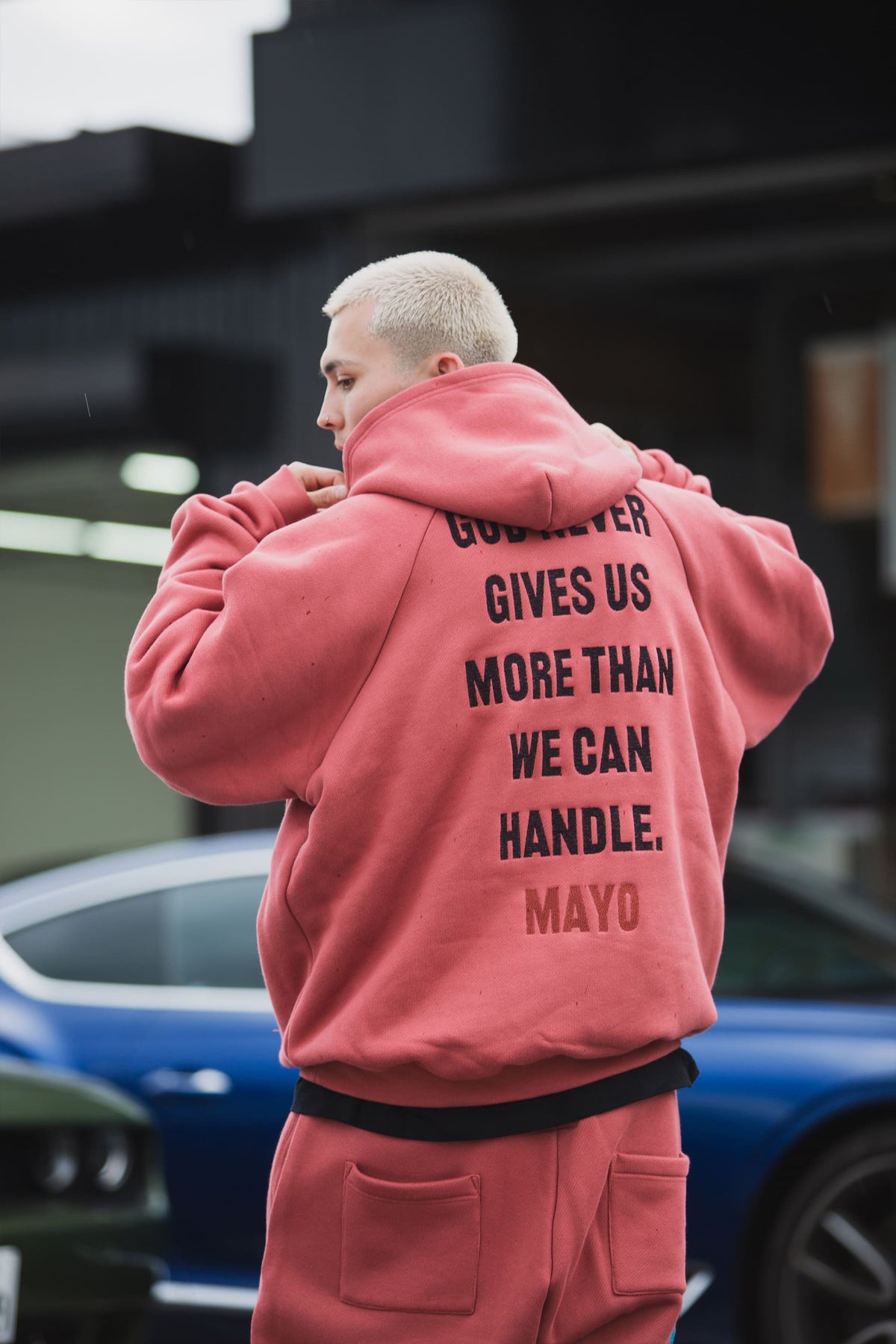 TRUST IN GOD EMBROIDERY HOODIE