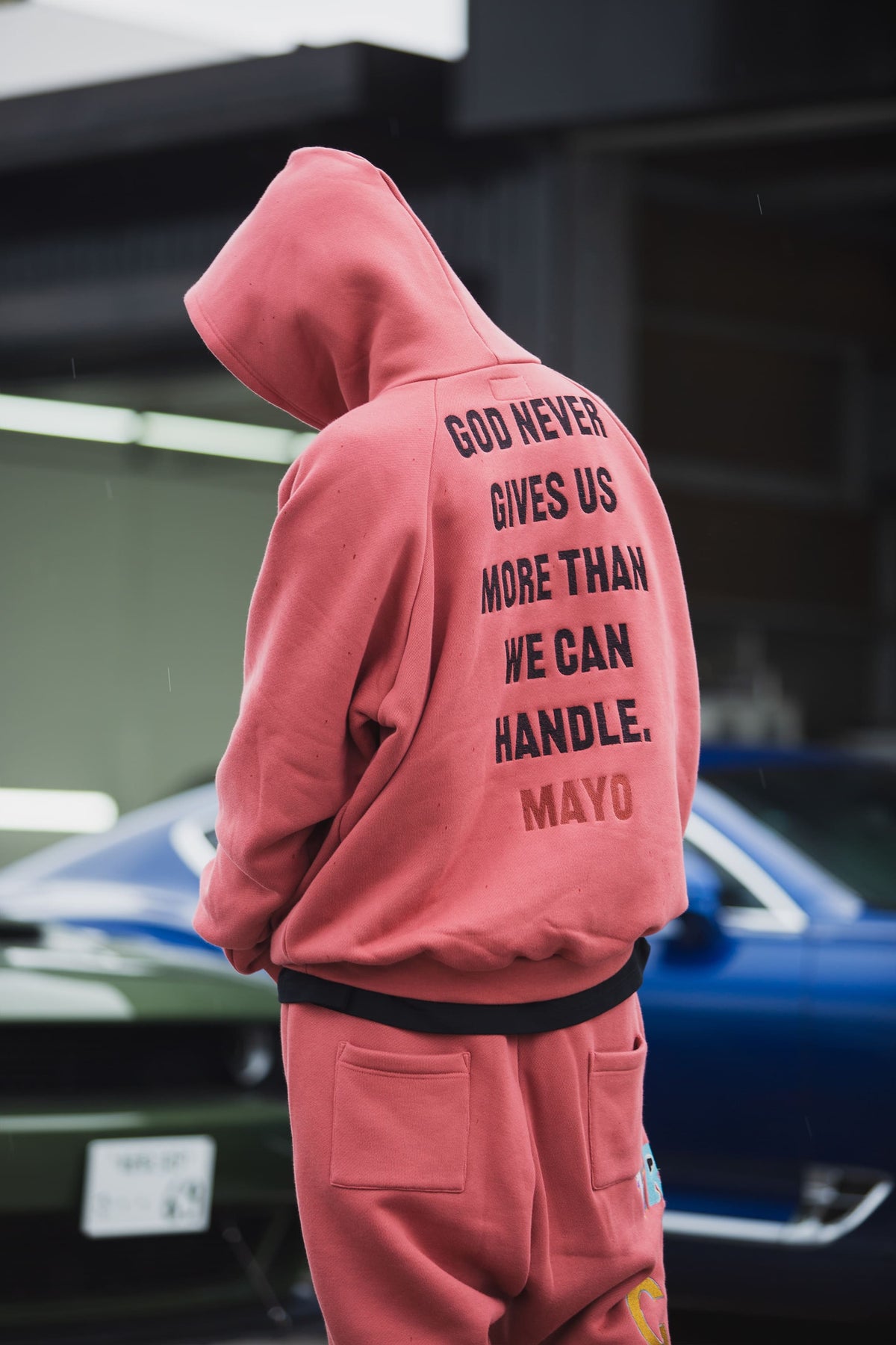 TRUST IN GOD EMBROIDERY HOODIE