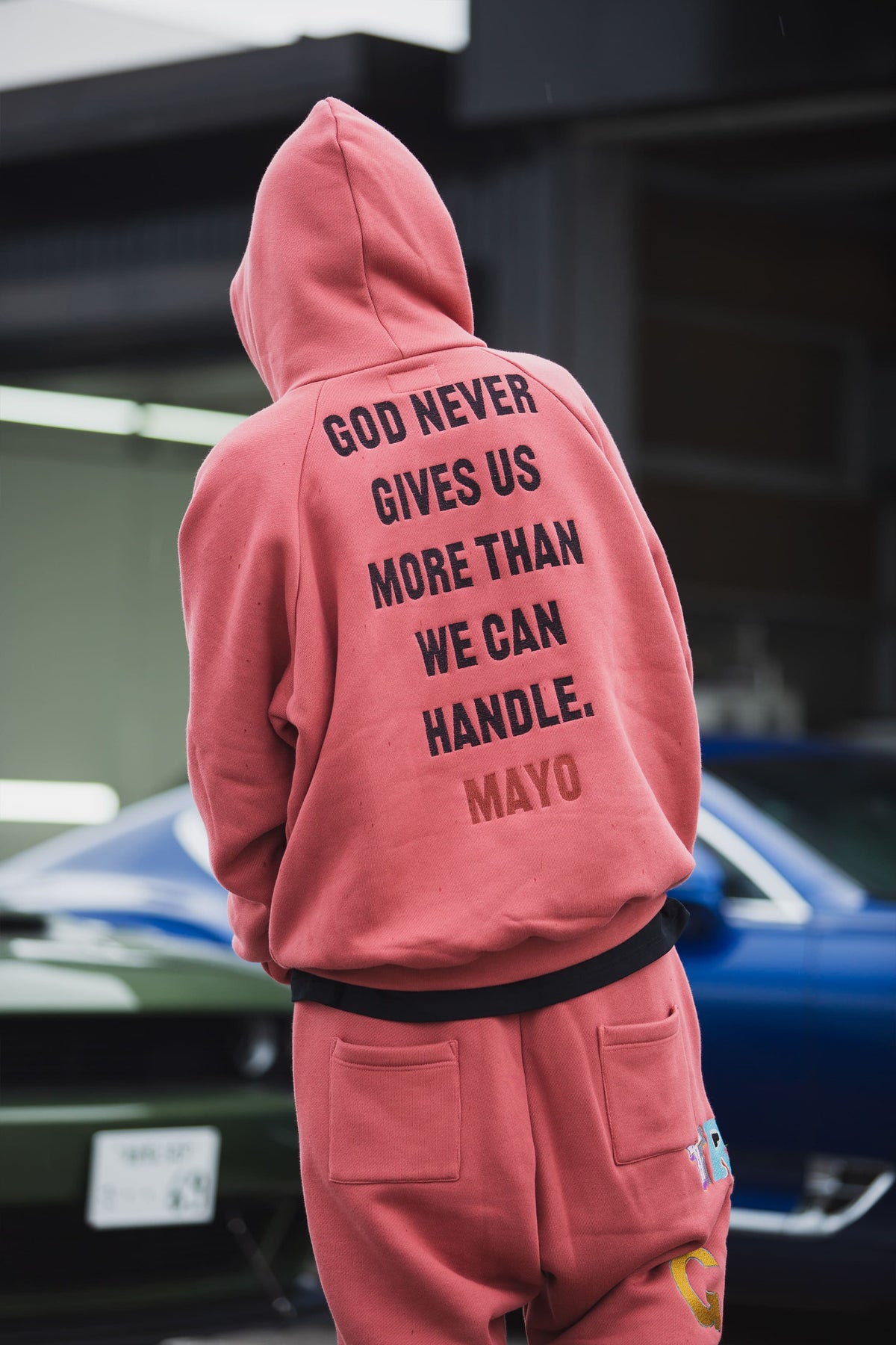 TRUST IN GOD EMBROIDERY HOODIE