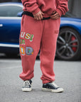 TRUST IN GOD EMBROIDERY SWEAT PANTS