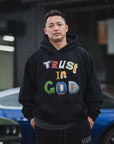 TRUST IN GOD EMBROIDERY HOODIE