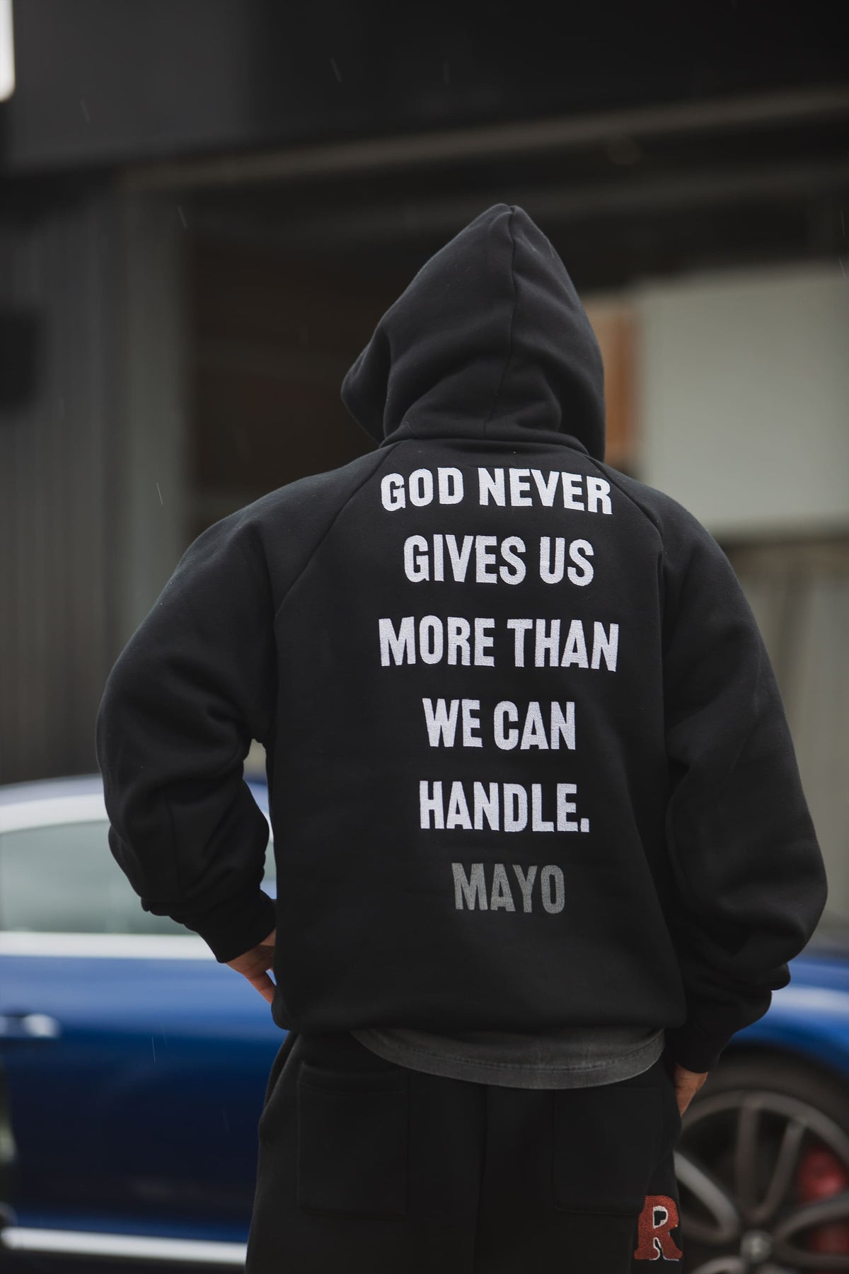 TRUST IN GOD EMBROIDERY HOODIE