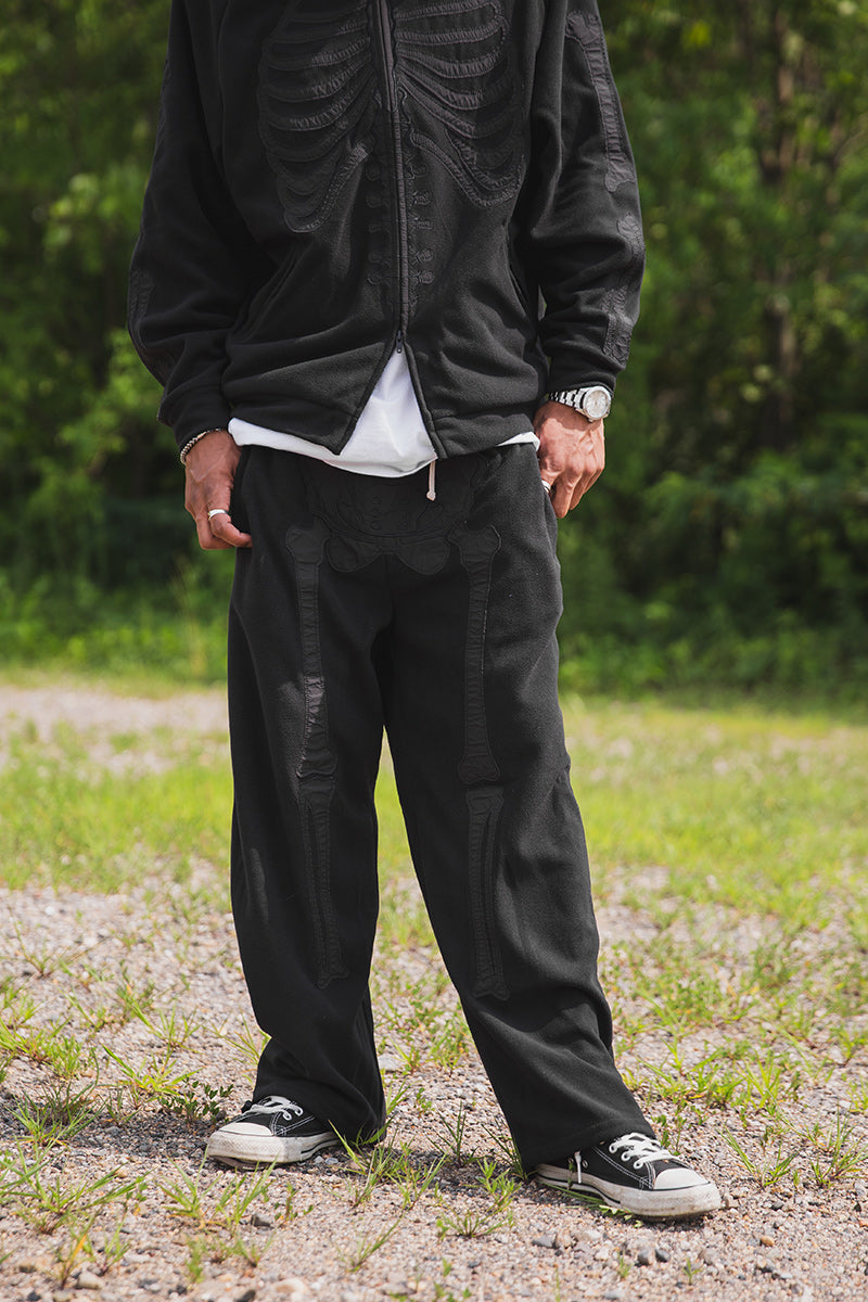 BORN EMBROIDERY FLEECE  PANTS