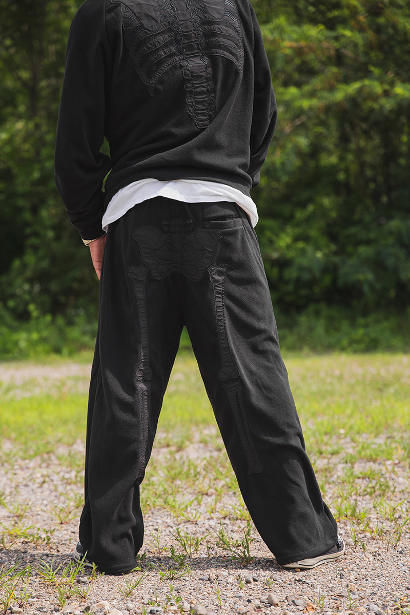 BORN EMBROIDERY FLEECE  PANTS