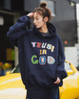 TRUST IN GOD EMBROIDERY HOODIE