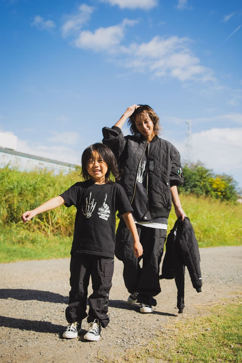 【KIDS】 F●CKIN F●CK PRINT  SHORT SLEEVE TEE - BLACK