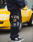 TRUST IN GOD EMBROIDERY SWEAT PANTS