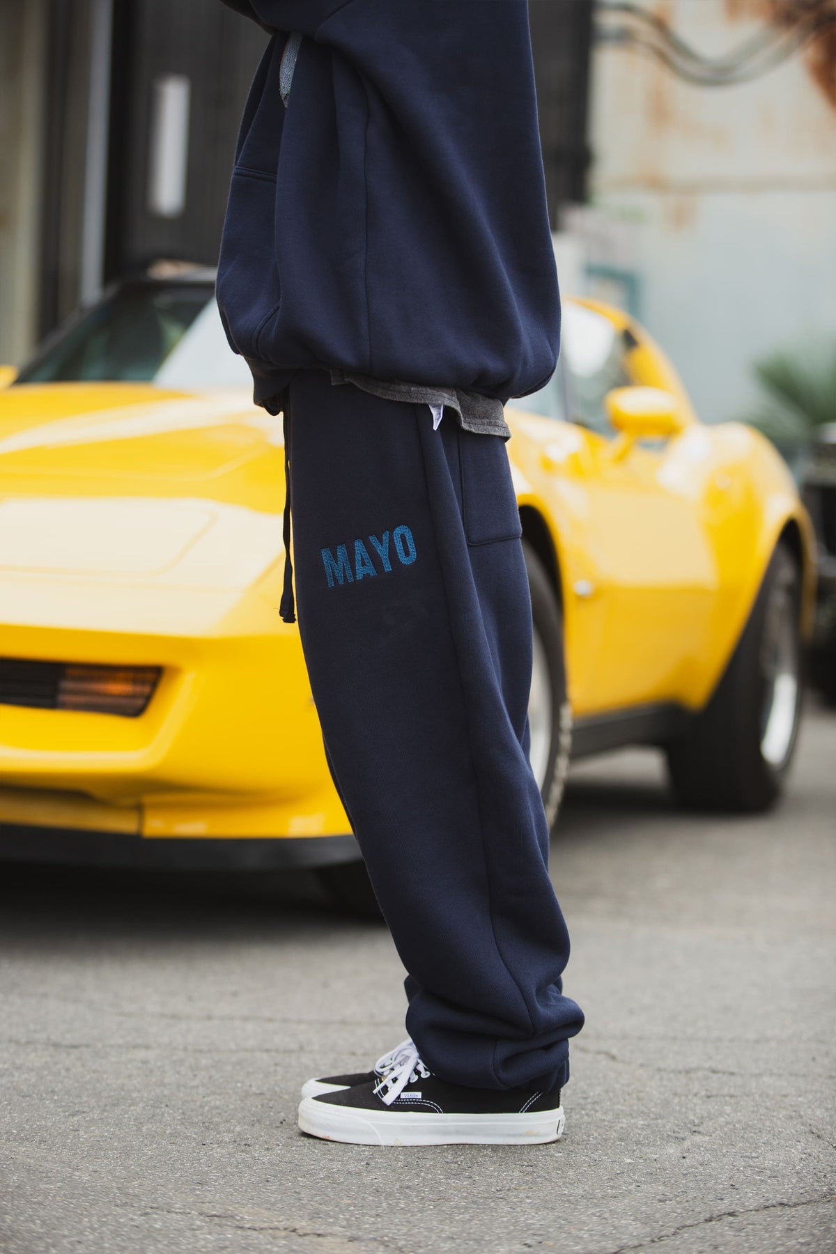 TRUST IN GOD EMBROIDERY SWEAT PANTS