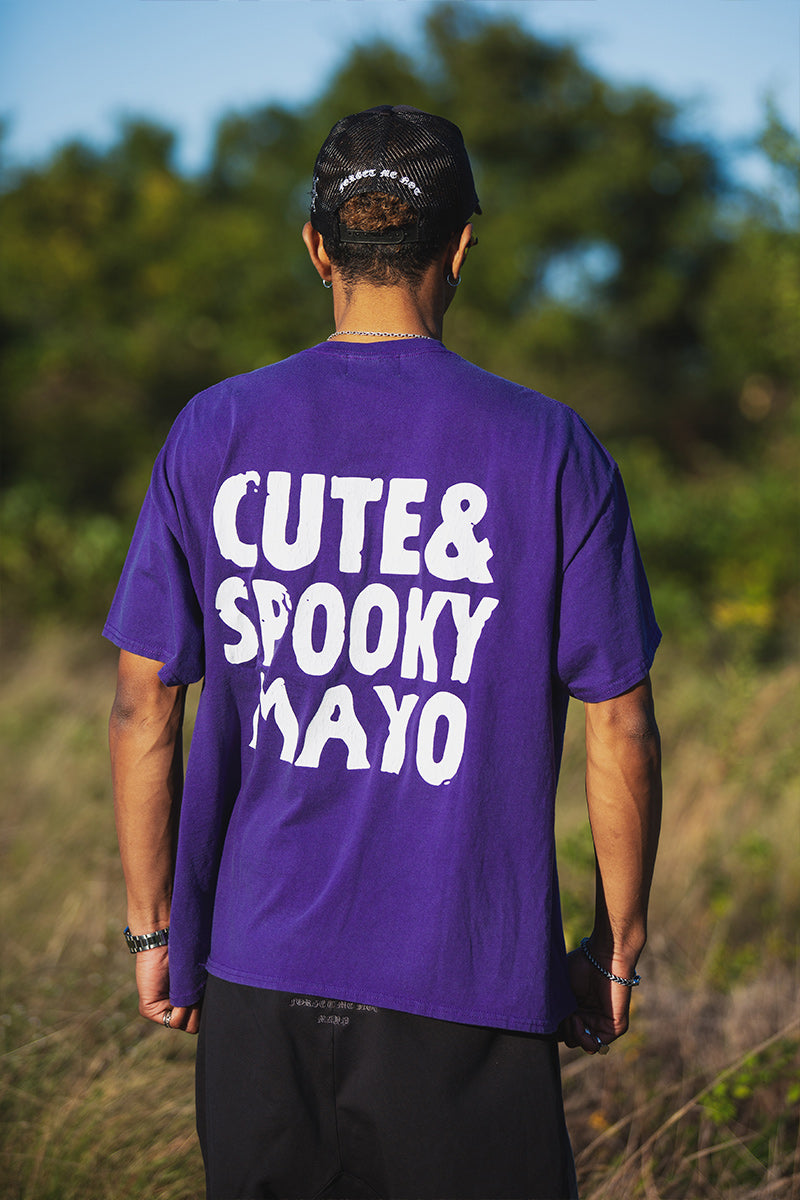 CUTE &amp; SPOOKY PRINT SHORT SLEEVE TEE