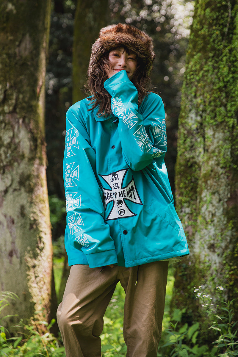 IRON CROSS EMBROIDERY REVERSIBLE COACH JKT – MAYO