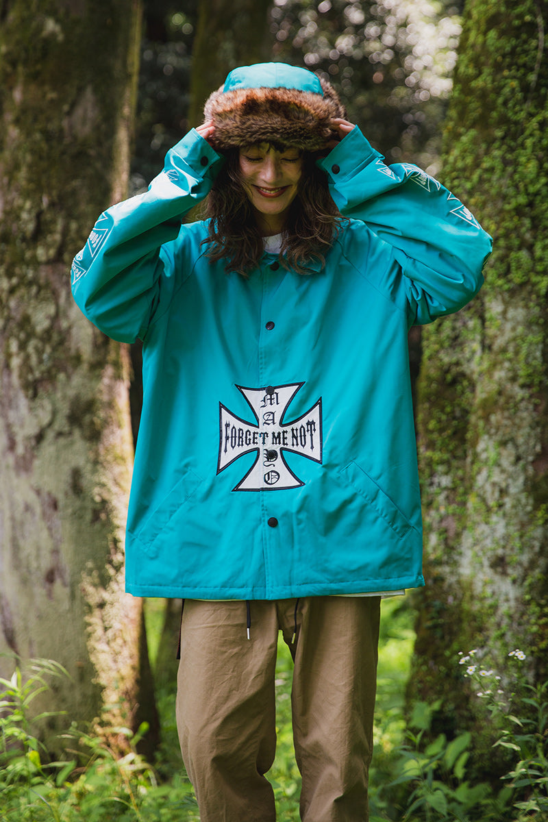IRON CROSS EMBROIDERY REVERSIBLE COACH JKT – MAYO